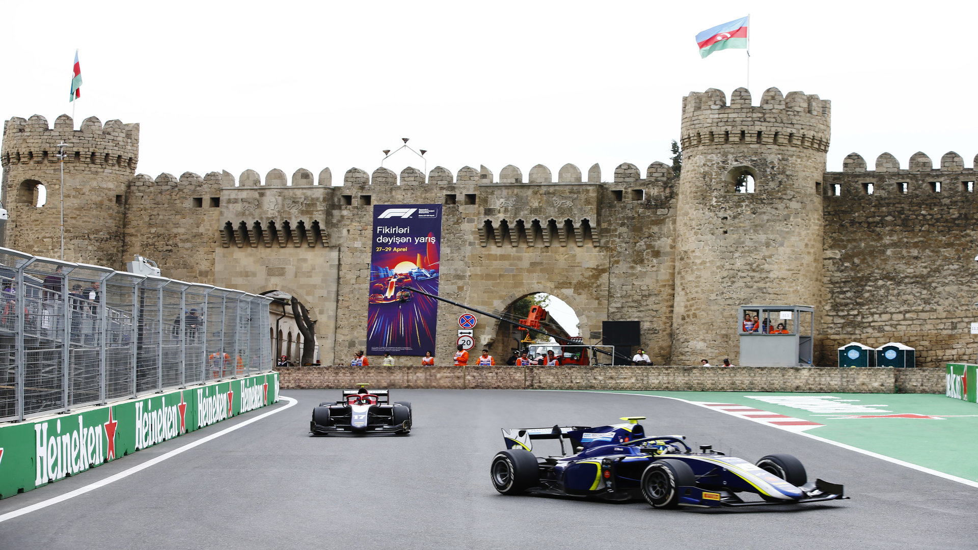 Baku City Circuit xuất hiện lần đầu trong sự kiện European GP 2016