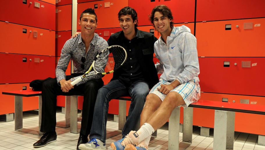 Cristiano Ronaldo và Rafael Nadal khá thân thiết