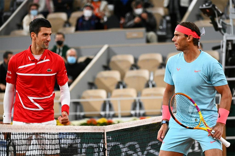 Rafael Nadal và Novak Djokovic đã từng đối đầu